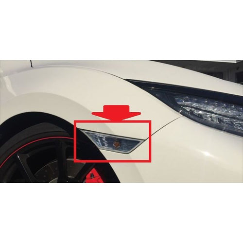 [NEW] JDM Honda CIVIC TYPE R FK8 Side Marker Clear Color Genuine OEM