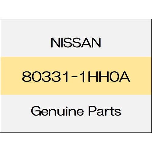 [NEW] JDM NISSAN MARCH K13 Front door glass run rubber (L) 80331-1HH0A GENUINE OEM