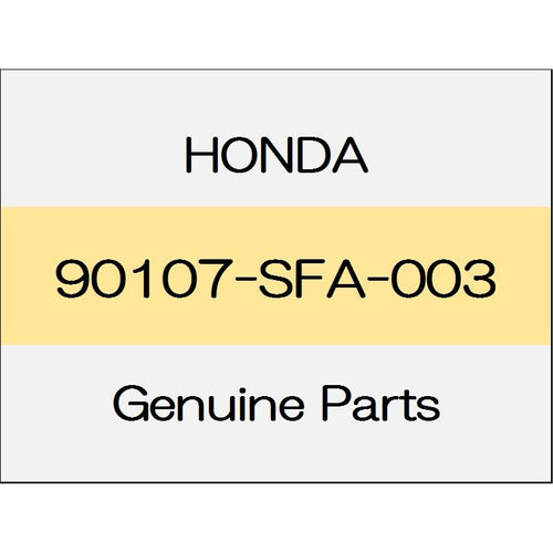 [NEW] JDM HONDA FIT eHEV GR Screw, tapping 3X12 90107-SFA-003 GENUINE OEM