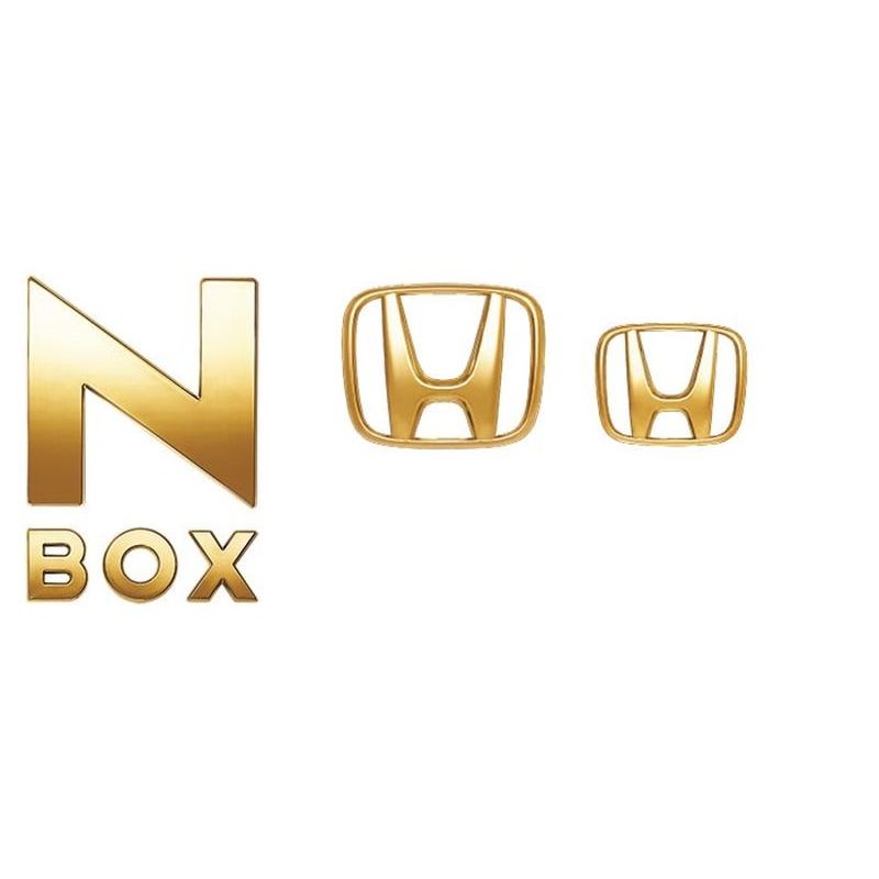 [NEW] JDM Honda N-BOX JF3/4 Gold Emblem Genuine OEM