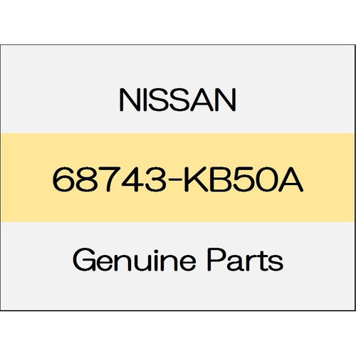 [NEW] JDM NISSAN GT-R R35 Front defroster grill (L) 68743-KB50A GENUINE OEM