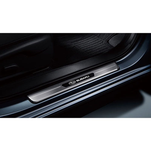 [NEW] JDM Subaru CROSSTREK GU LED Side Sill Plate Stainless Steel Genuine OEM