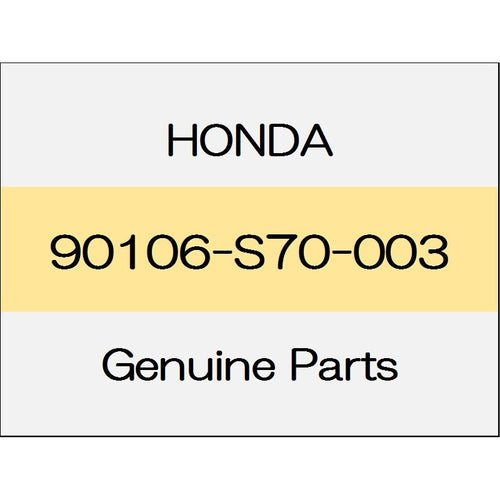 [NEW] JDM HONDA CIVIC SEDAN FC1 Tapping screw 90106-S70-003 GENUINE OEM