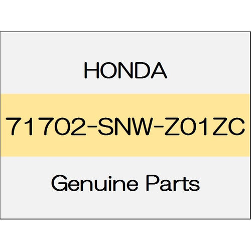 [NEW] JDM HONDA CIVIC TYPE R FD2 Trunk lid side spoiler (R) body color code (NH0) 71702-SNW-Z01ZC GENUINE OEM