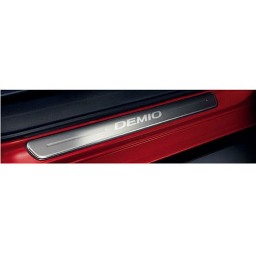 [NEW] JDM Mazda Demio DJ Stainless Scuff Plate Genuine OEM