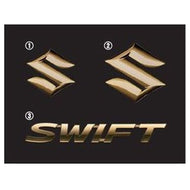 [NEW] JDM Suzuki SWIFT ZC/ZD #3S Gold Emblem Genuine OEM