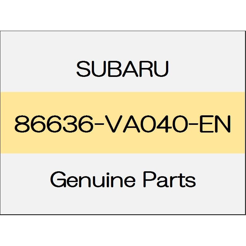 [NEW] JDM SUBARU WRX S4 VA Lamp washer nozzle cover Assy (R) body color code (61K) 86636-VA040-EN GENUINE OEM