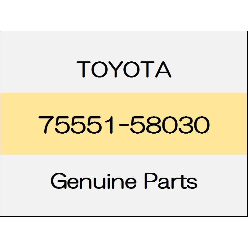 [NEW] JDM TOYOTA ALPHARD H3# Roof drip side finish molding Front (R) 75551-58030 GENUINE OEM