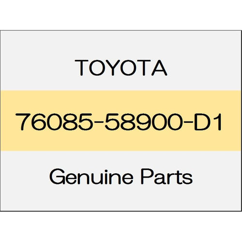 [NEW] JDM TOYOTA ALPHARD H3# Rear spoiler body color code (3Q3) 76085-58900-D1 GENUINE OEM