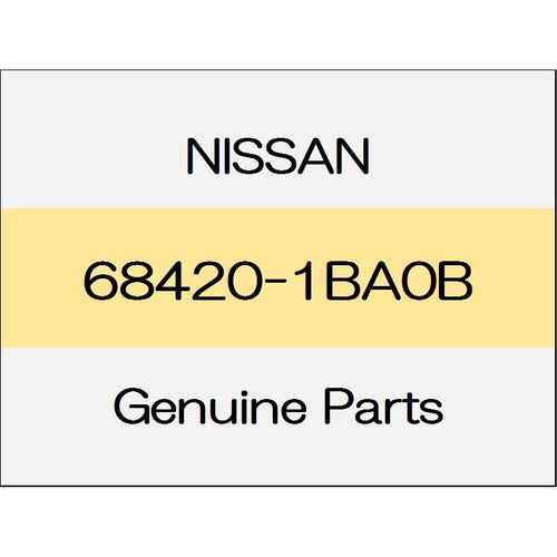 [NEW] JDM NISSAN SKYLINE CROSSOVER J50 Instrument side finisher (R) trim code (G) 68420-1BA0B GENUINE OEM