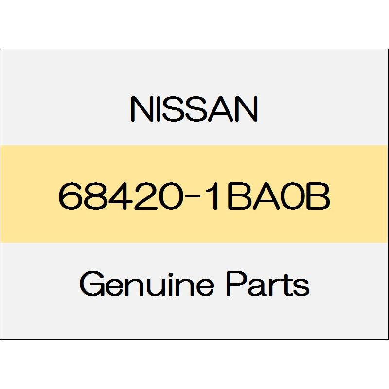 [NEW] JDM NISSAN SKYLINE CROSSOVER J50 Instrument side finisher (R) trim code (G) 68420-1BA0B GENUINE OEM