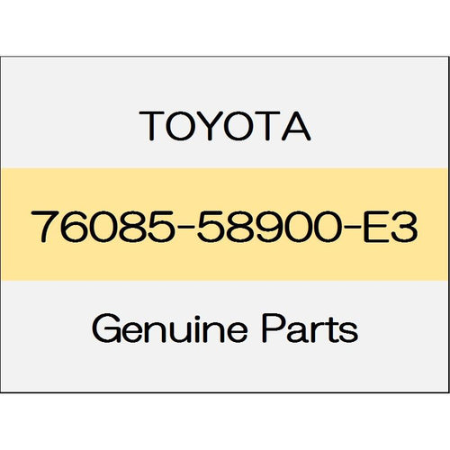 [NEW] JDM TOYOTA ALPHARD H3# Rear spoiler body color code (4X7) 76085-58900-E3 GENUINE OEM