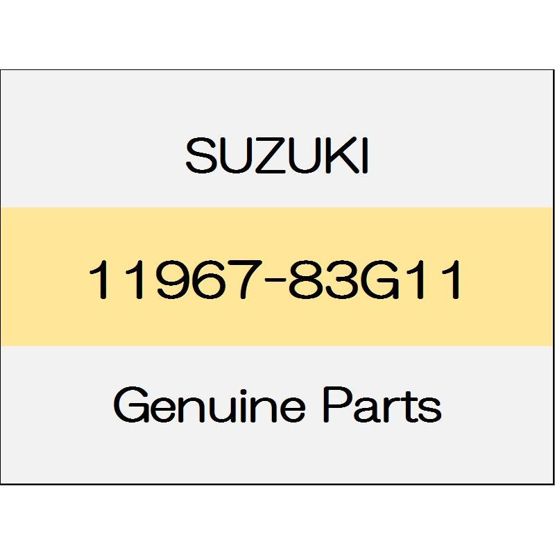 [NEW] JDM SUZUKI SWIFT SPORTS ZC33 Tay abolition Yutsu gas label 11967-83G11 GENUINE OEM