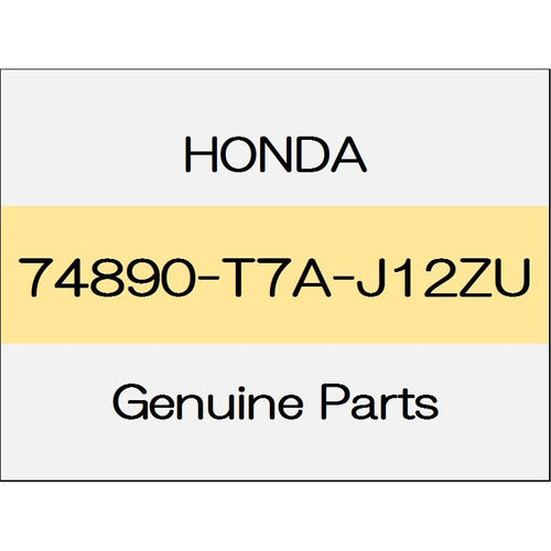 [NEW] JDM HONDA VEZEL RU Rear license garnish Assy back camera with 1504 to 1802 body color code (YR635M) 74890-T7A-J12ZU GENUINE OEM