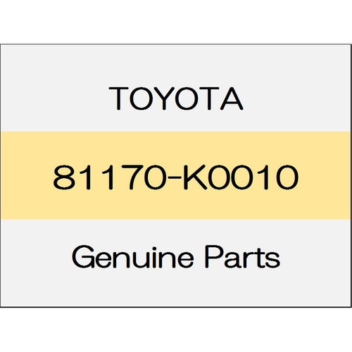 [NEW] JDM TOYOTA YARIS A1#,H1#,P210 Head lamp unit (L) 81170-K0010 GENUINE OEM