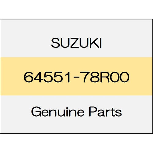 [NEW] JDM SUZUKI JIMNY JB64 Back pillar outer panel (L) 64551-78R00 GENUINE OEM