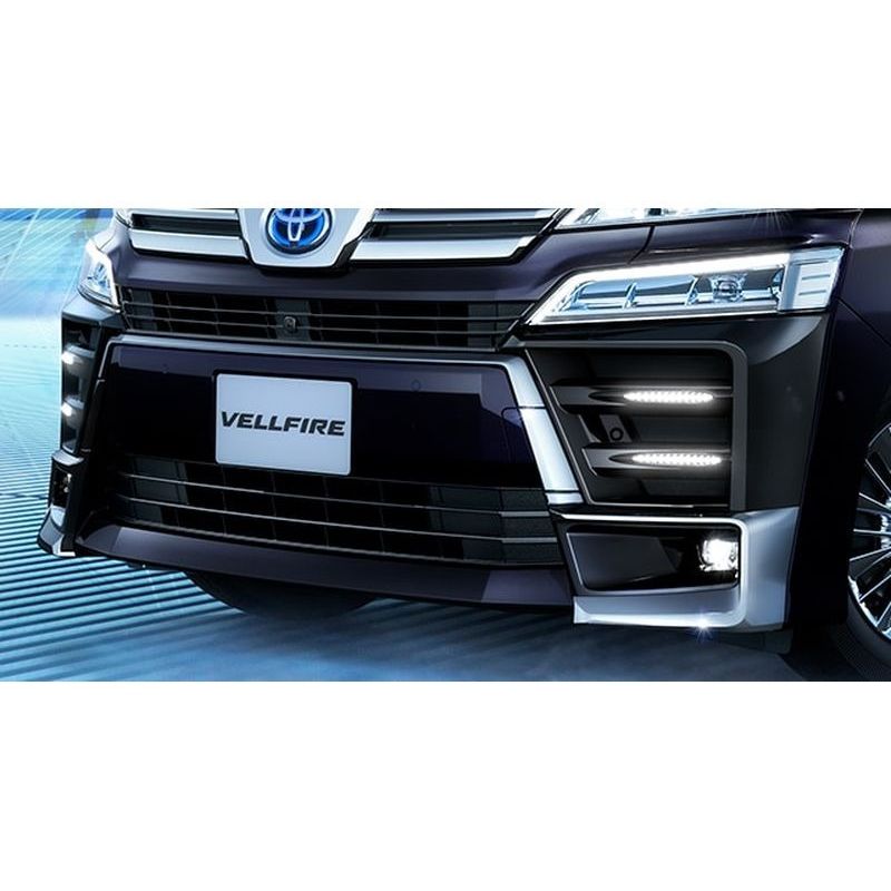 [NEW] JDM Toyota Vellfire 3# LED Front Garnish Genuine OEM