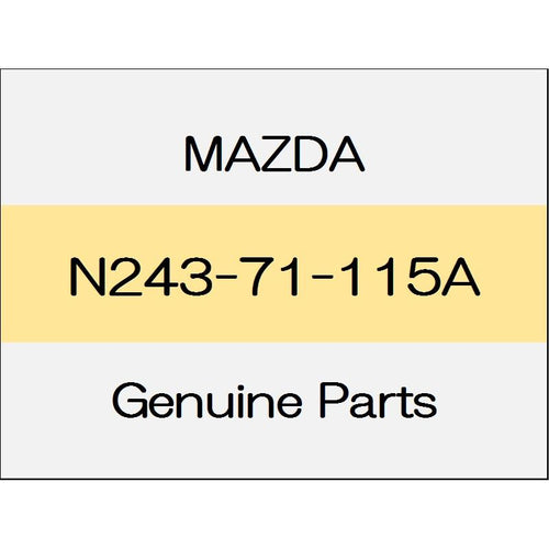 [NEW] JDM MAZDA ROADSTER ND Front rear inner pillar (L) soft top N243-71-115A GENUINE OEM