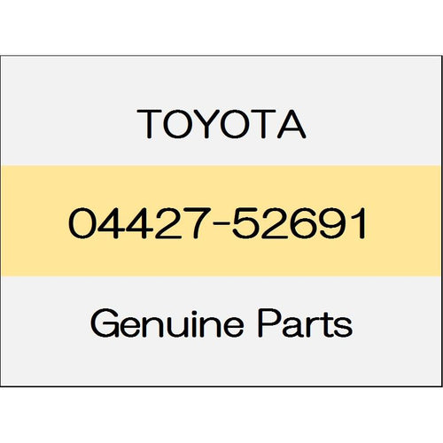 [NEW] JDM TOYOTA VITZ P13# Front drive shaft In & Out board boots kit (L) 2WD 1NR-FE 04427-52691 GENUINE OEM