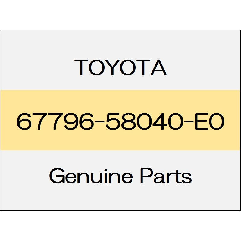 [NEW] JDM TOYOTA ALPHARD H3# Door trim ornament base front (L) 1801 ~ Standard system G 67796-58040-E0 GENUINE OEM