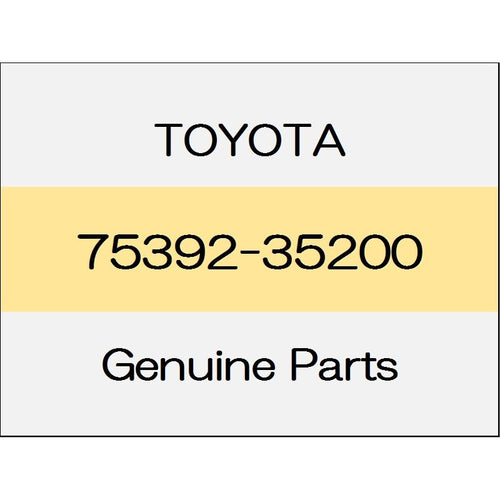 [NEW] JDM TOYOTA ALPHARD H3# Out side molding retainer 75392-35200 GENUINE OEM
