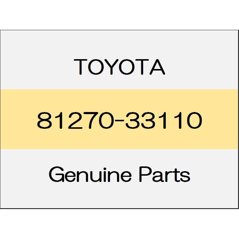 [NEW] JDM TOYOTA RAV4 MXAA5# License plate lamp Assy 81270-33110 GENUINE OEM