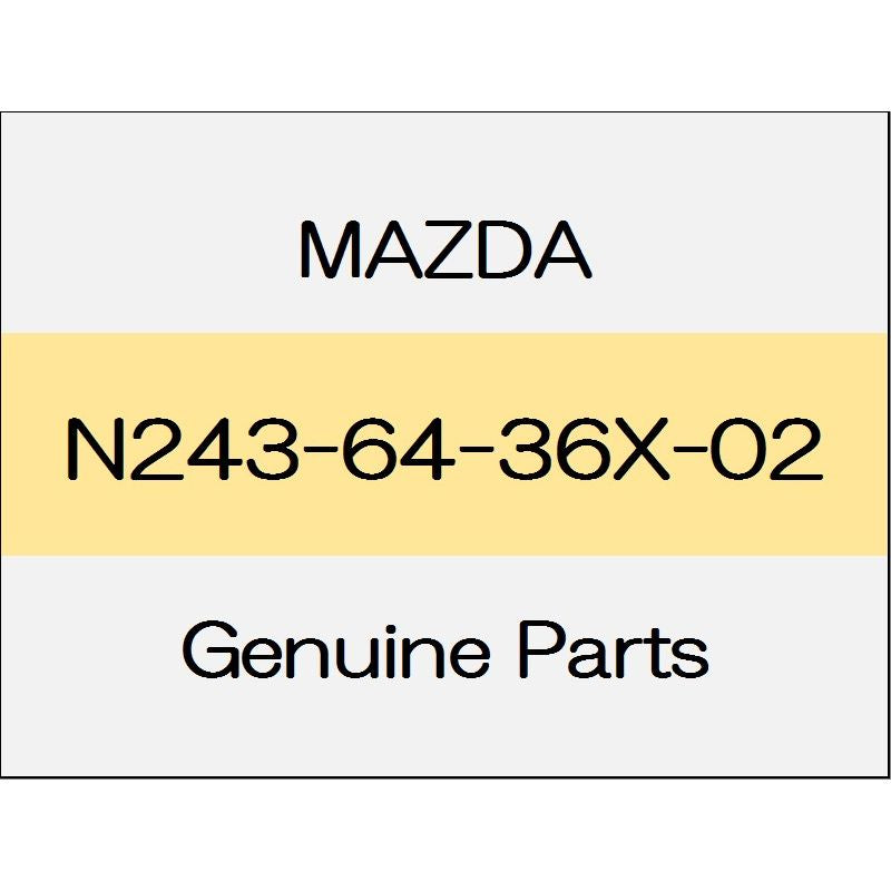 [NEW] JDM MAZDA ROADSTER ND UP plate N243-64-36X-02 GENUINE OEM