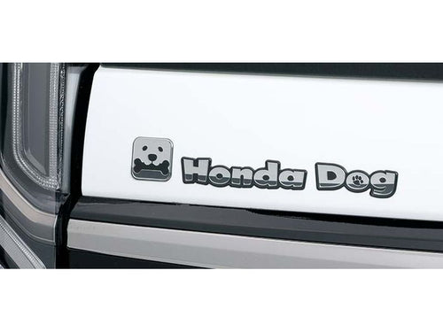 [NEW] JDM Honda STEP WGN RP Pet Emblem Honda Dog Design / Plating Genuine OEM