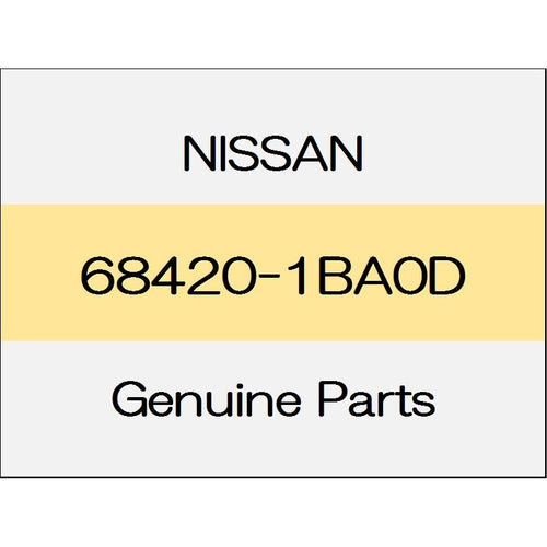 [NEW] JDM NISSAN SKYLINE CROSSOVER J50 Instrument side finisher (R) trim code (P) 68420-1BA0D GENUINE OEM