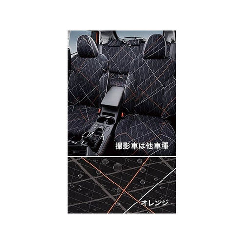 [NEW] JDM Subaru IMPREZA GT/GK All Wather Seat Cover Orange Genuine OEM