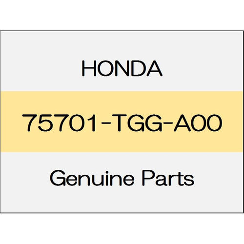 [NEW] JDM HONDA CIVIC HATCHBACK FK7 Rear emblem 75701-TGG-A00 GENUINE OEM