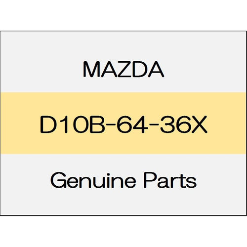 [NEW] JDM MAZDA DEMIO DJ UP plate D10B-64-36X GENUINE OEM