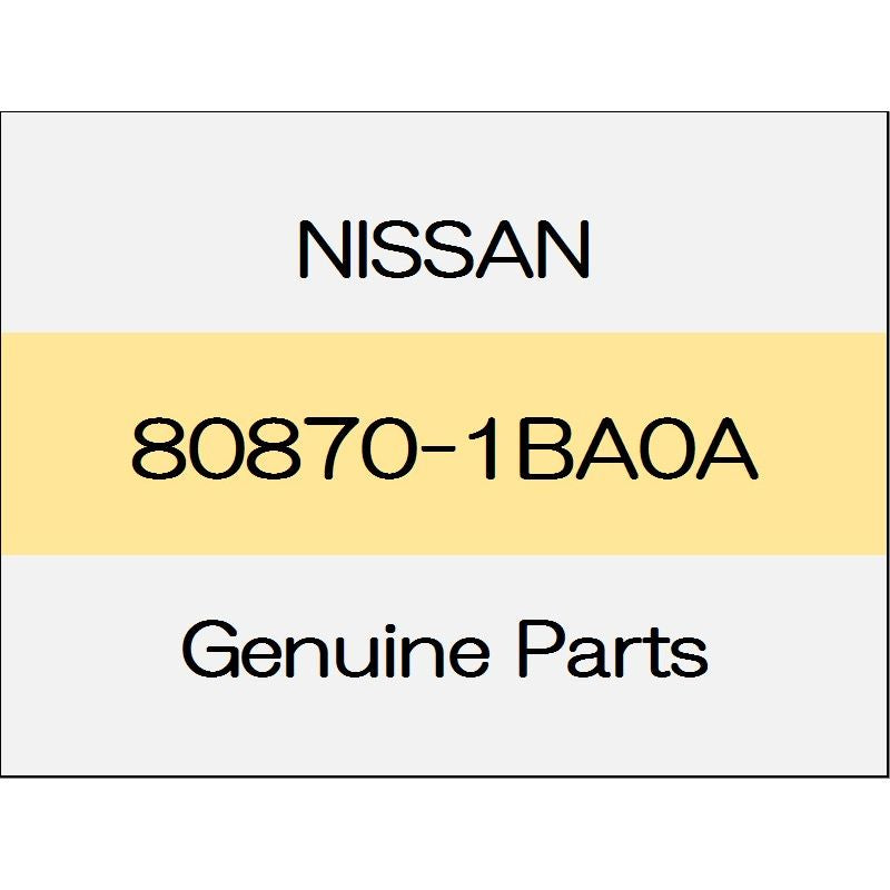 [NEW] JDM NISSAN SKYLINE CROSSOVER J50 Front door molding (R) 80870-1BA0A GENUINE OEM