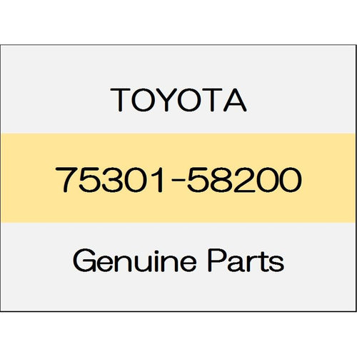 [NEW] JDM TOYOTA ALPHARD H3# The radiator grille emblem - 1801 Alphard radar cruise control non-A package 75301-58200 GENUINE OEM
