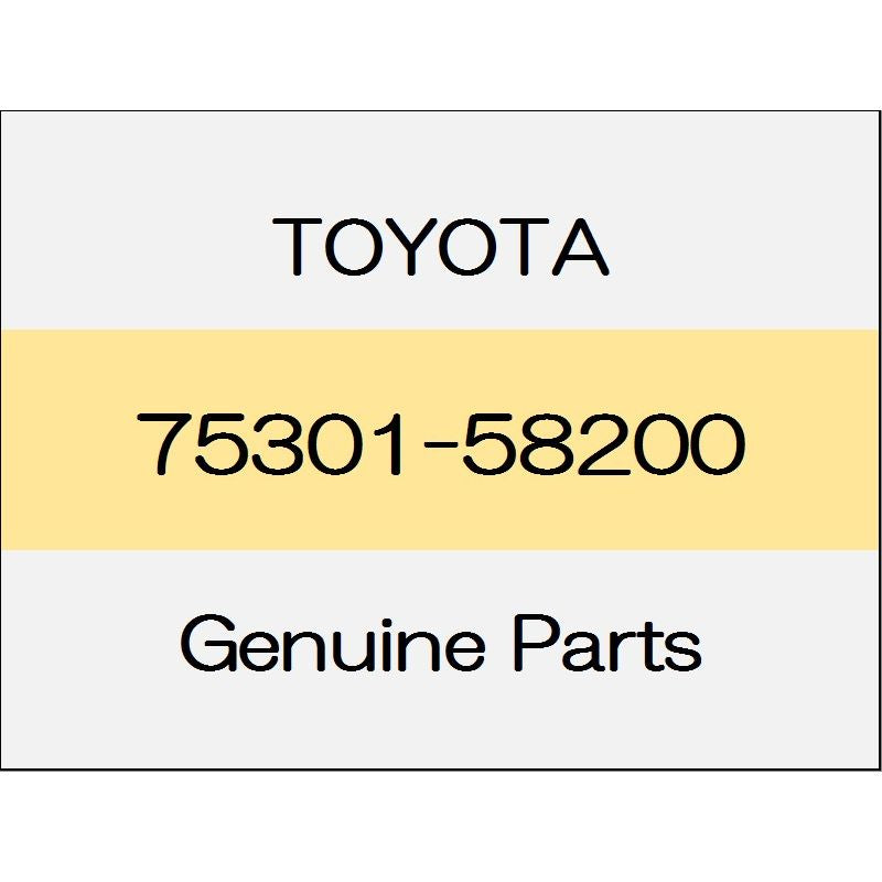 [NEW] JDM TOYOTA ALPHARD H3# The radiator grille emblem - 1801 Alphard radar cruise control non-A package 75301-58200 GENUINE OEM