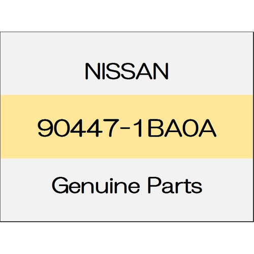 [NEW] JDM NISSAN SKYLINE CROSSOVER J50 Back door hinge cover (L) 90447-1BA0A GENUINE OEM