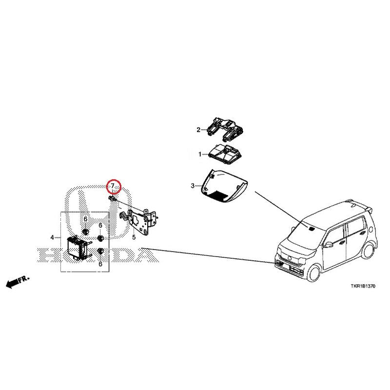 パーツ HONDA N WGN genuine camera Rador set JH3 NEW] JDM HONDA N-WGN CUSTOM JH3 2023 Camera/Radar GENUINE OEM
