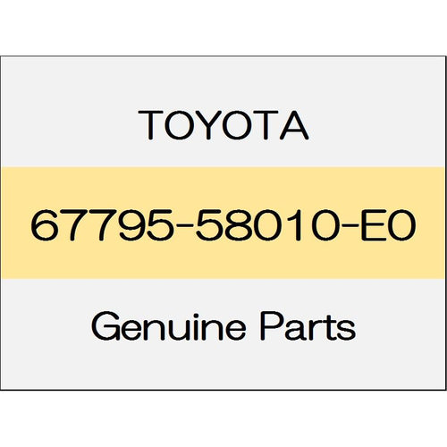 [NEW] JDM TOYOTA ALPHARD H3# Door trim ornament base Front (R) ~ 1801 Standard system G 67795-58010-E0 GENUINE OEM