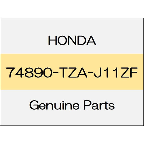 [NEW] JDM HONDA FIT eHEV GR Rear license garnish Assy back camera-free body color code (NH880M) 74890-TZA-J11ZF GENUINE OEM