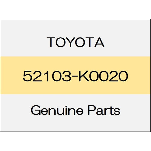 [NEW] JDM TOYOTA YARIS A1#,H1#,P210 Front bumper extension sub-Assy (L) Yaris 4WD 52103-K0020 GENUINE OEM