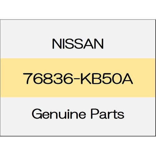 [NEW] JDM NISSAN GT-R R35 The front pillar finisher (R) body color code (GAG) 76836-KB50A GENUINE OEM