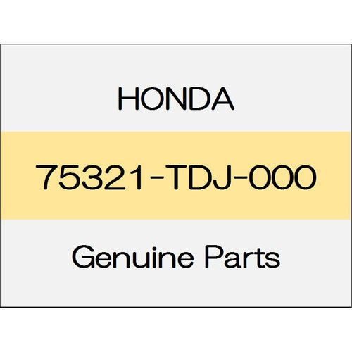 [NEW] JDM HONDA S660 JW5 Front fender garnish (L) 75321-TDJ-000 GENUINE OEM