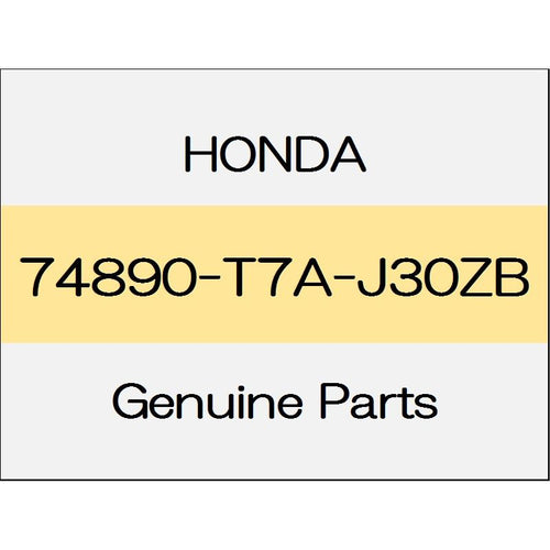 [NEW] JDM HONDA VEZEL RU Rear license garnish Assy back camera with 1802 ~ RS body color code (R565M) 74890-T7A-J30ZB GENUINE OEM