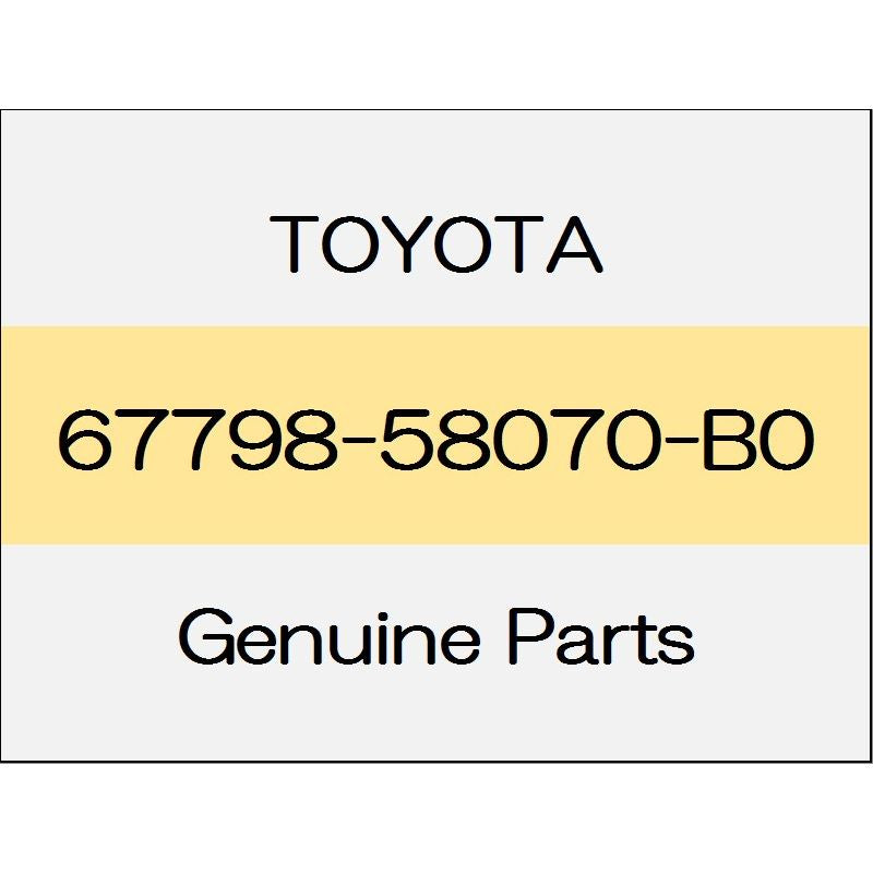 [NEW] JDM TOYOTA ALPHARD H3# Door trim ornament base rear (R) 1801 ~ aero system Executive Lounge S 67798-58070-B0 GENUINE OEM