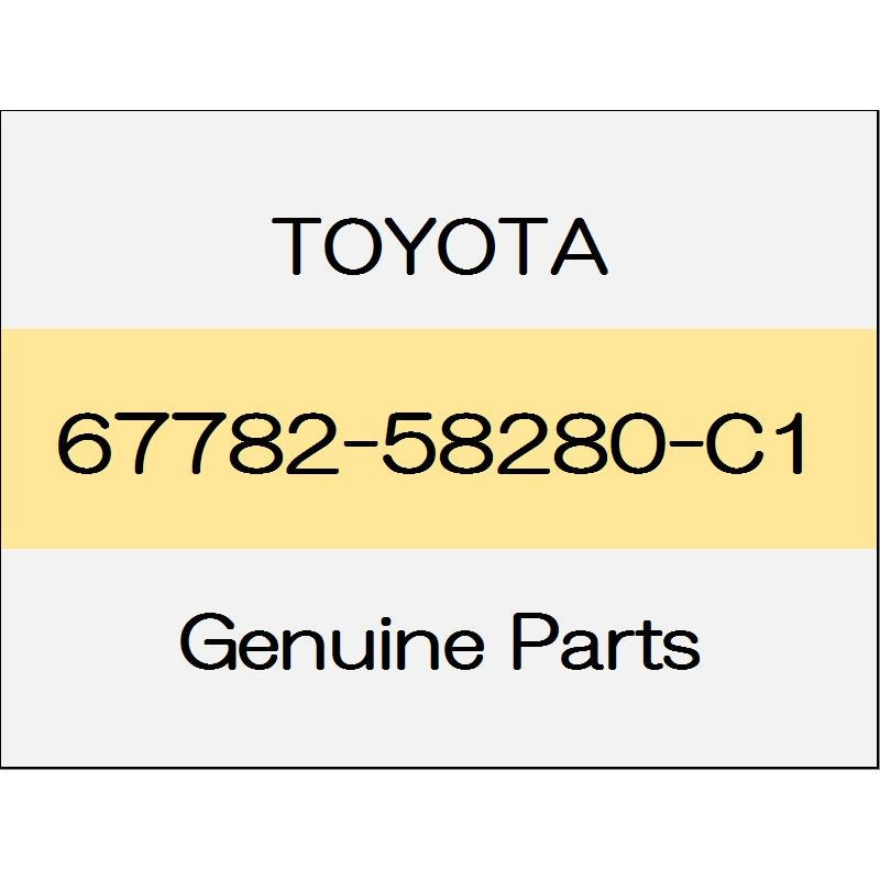 [NEW] JDM TOYOTA ALPHARD H3# Front door trim ornament sub Assy (L) 1801 ~ trim code (21) 67782-58280-C1 GENUINE OEM