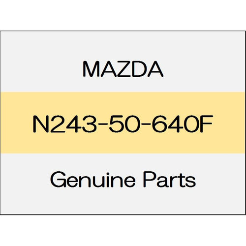 [NEW] JDM MAZDA ROADSTER ND Front belt line molding (R) soft top N243-50-640F GENUINE OEM