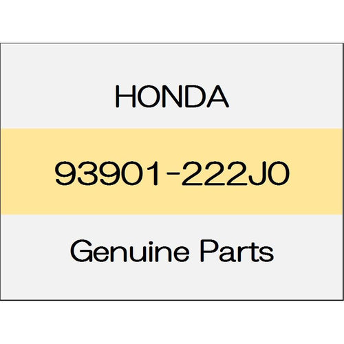 [NEW] JDM HONDA CR-V RW Tapping screw 93901-222J0 GENUINE OEM