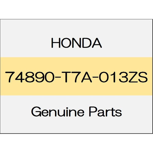 [NEW] JDM HONDA VEZEL RU Rear license garnish Assy back camera-free 1504-1802 body color code (YR635M) 74890-T7A-013ZS GENUINE OEM