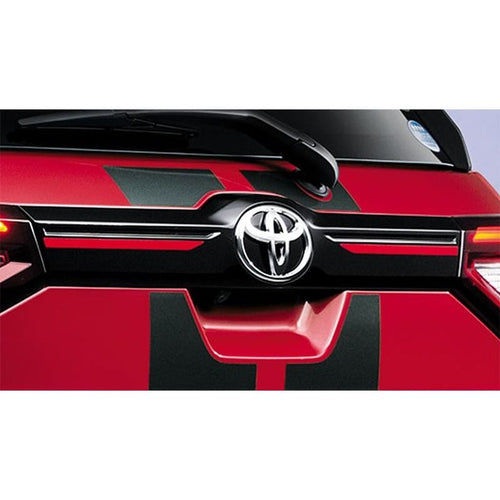 [NEW] JDM Toyota RAIZE A2# Back Door Stripe Red Genuine OEM