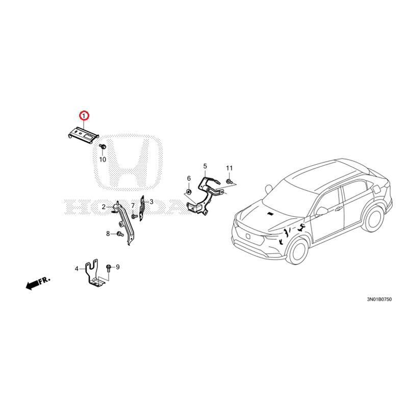 [NEW] JDM HONDA VEZEL e:HEV RV5 2021 Wiring Harness Bracket GENUINE OEM